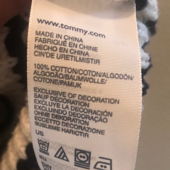 Tommy Hilfiger Striped Chunky Knit Pullover Sweater Size XL - Picture 6 of 8